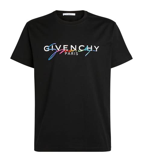 givenchy t shirt logo|givenchy t shirts for men.